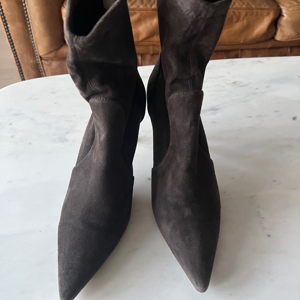 Stuart weitzman Brown Suede Women's Boots 9